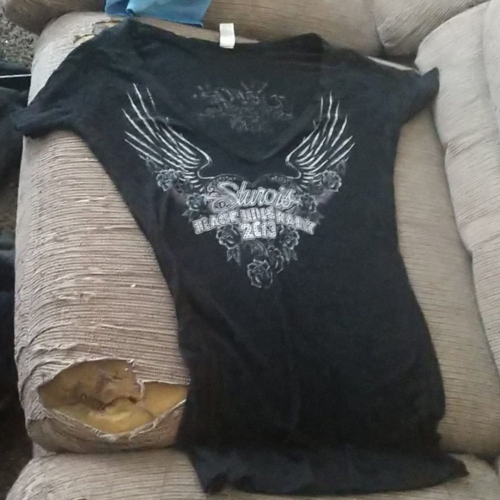 Sturgis black hills rally t shirt. Size large.